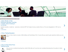 Tablet Screenshot of fxonlinetradingo.blogspot.com