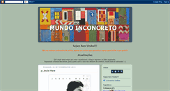 Desktop Screenshot of mundoinconcreto.blogspot.com