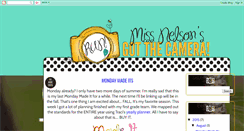 Desktop Screenshot of missnelsonsgotthecamera.blogspot.com