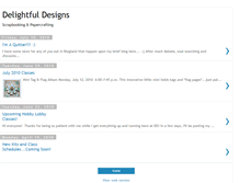 Tablet Screenshot of delightfuldesignsbylori.blogspot.com