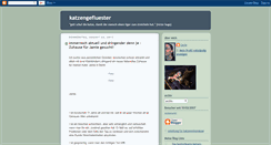 Desktop Screenshot of katzengefluester.blogspot.com