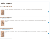 Tablet Screenshot of 1000strangers.blogspot.com