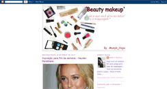 Desktop Screenshot of beautymakeups.blogspot.com