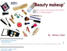 Tablet Screenshot of beautymakeups.blogspot.com