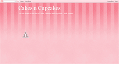 Desktop Screenshot of cakesncupcakesonline.blogspot.com