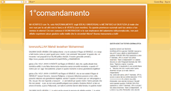 Desktop Screenshot of ilcomandamento.blogspot.com