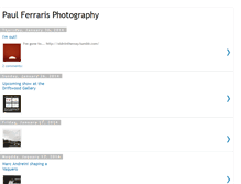Tablet Screenshot of paulferrarisphotography.blogspot.com