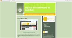 Desktop Screenshot of espacioiberoamericano.blogspot.com