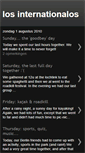 Mobile Screenshot of los-internationalos.blogspot.com