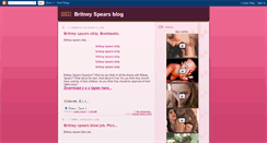 Desktop Screenshot of britneyspearsblogblogadg.blogspot.com