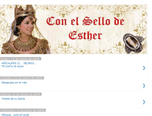 Tablet Screenshot of conelsellodeesther.blogspot.com