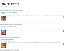 Tablet Screenshot of ladychurretes.blogspot.com