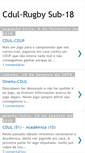 Mobile Screenshot of cdulrugbysub18.blogspot.com