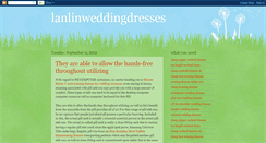 Desktop Screenshot of lanlinweddingdresses.blogspot.com