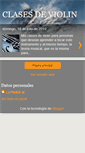 Mobile Screenshot of clasesdeviolinparaprincipiantes.blogspot.com