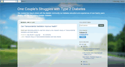 Desktop Screenshot of diabetesstruggles.blogspot.com