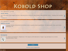 Tablet Screenshot of koboldshop.blogspot.com