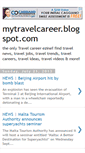 Mobile Screenshot of mytravelcareer.blogspot.com