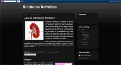 Desktop Screenshot of nefroticosindrome.blogspot.com