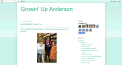 Desktop Screenshot of growinupanderson.blogspot.com