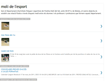 Tablet Screenshot of molidelesport.blogspot.com