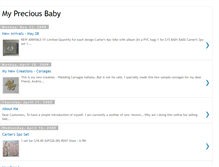 Tablet Screenshot of mypreciousbb.blogspot.com
