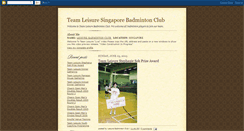 Desktop Screenshot of leisureclub.blogspot.com
