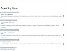 Tablet Screenshot of islamiclearningmaterials.blogspot.com