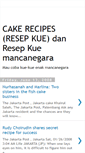 Mobile Screenshot of incakerecipes.blogspot.com