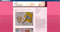 Desktop Screenshot of carinhodavovo.blogspot.com