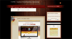Desktop Screenshot of cafebicapelania.blogspot.com