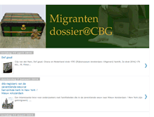 Tablet Screenshot of cbg-migranten.blogspot.com