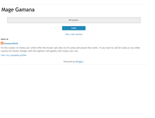 Tablet Screenshot of magegamana.blogspot.com