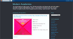 Desktop Screenshot of modernacademics.blogspot.com