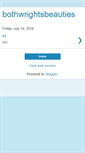 Mobile Screenshot of bothwrightsbeauties.blogspot.com