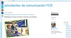 Desktop Screenshot of estudiantesdecomunicacionargentinos.blogspot.com