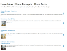 Tablet Screenshot of myhomeconcept.blogspot.com