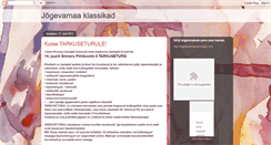 Desktop Screenshot of jogevaklass.blogspot.com