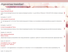 Tablet Screenshot of jogevaklass.blogspot.com