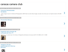 Tablet Screenshot of caracascamaraclub.blogspot.com