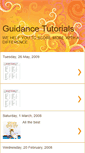 Mobile Screenshot of guidancetutorials.blogspot.com