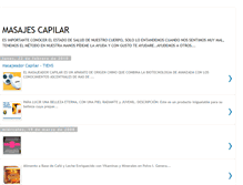 Tablet Screenshot of masajescapilar.blogspot.com