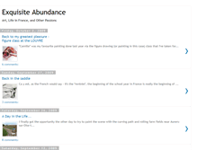 Tablet Screenshot of exquisiteabundance.blogspot.com