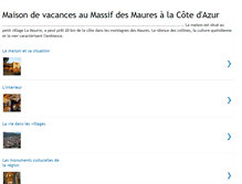 Tablet Screenshot of maison-la-mourre.blogspot.com