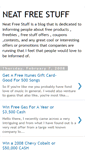 Mobile Screenshot of neatfreestuff.blogspot.com