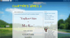 Desktop Screenshot of courtyardgames2.blogspot.com