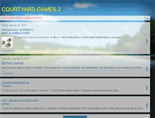 Tablet Screenshot of courtyardgames2.blogspot.com