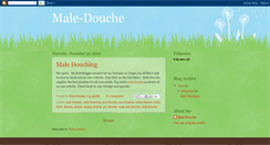 Desktop Screenshot of male-douche.blogspot.com