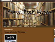 Tablet Screenshot of baronbookreview.blogspot.com