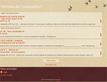 Tablet Screenshot of defensa-del-consumidor-42cn.blogspot.com